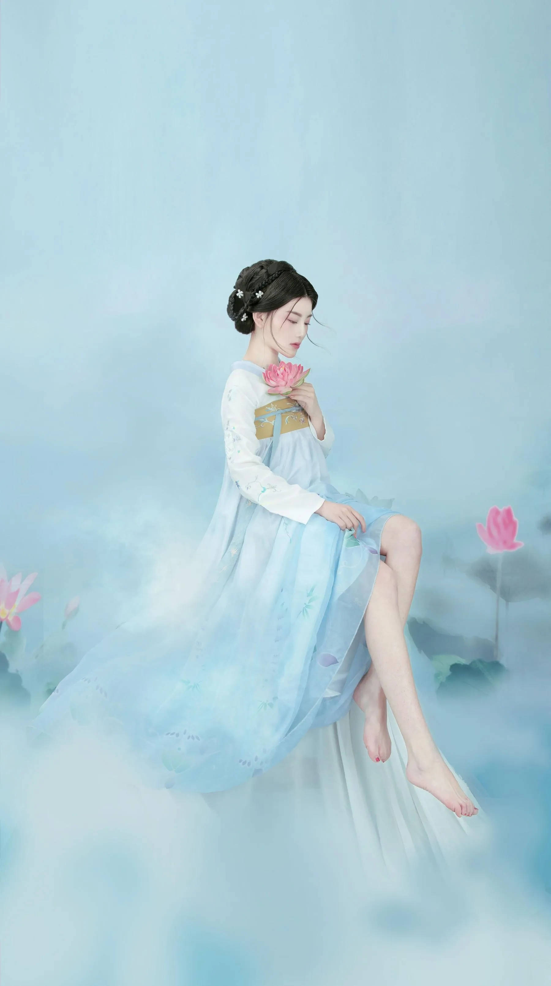 [YITUYU艺图语]2022.01.10 荷间意 琴宝 [24P]插图1